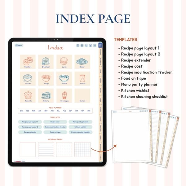 Omana Digital Recipe Book